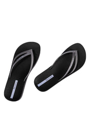 Infradito Nero Argento Ipanema