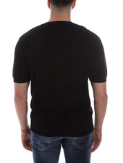 T-shirt Nero Borgoni Milano