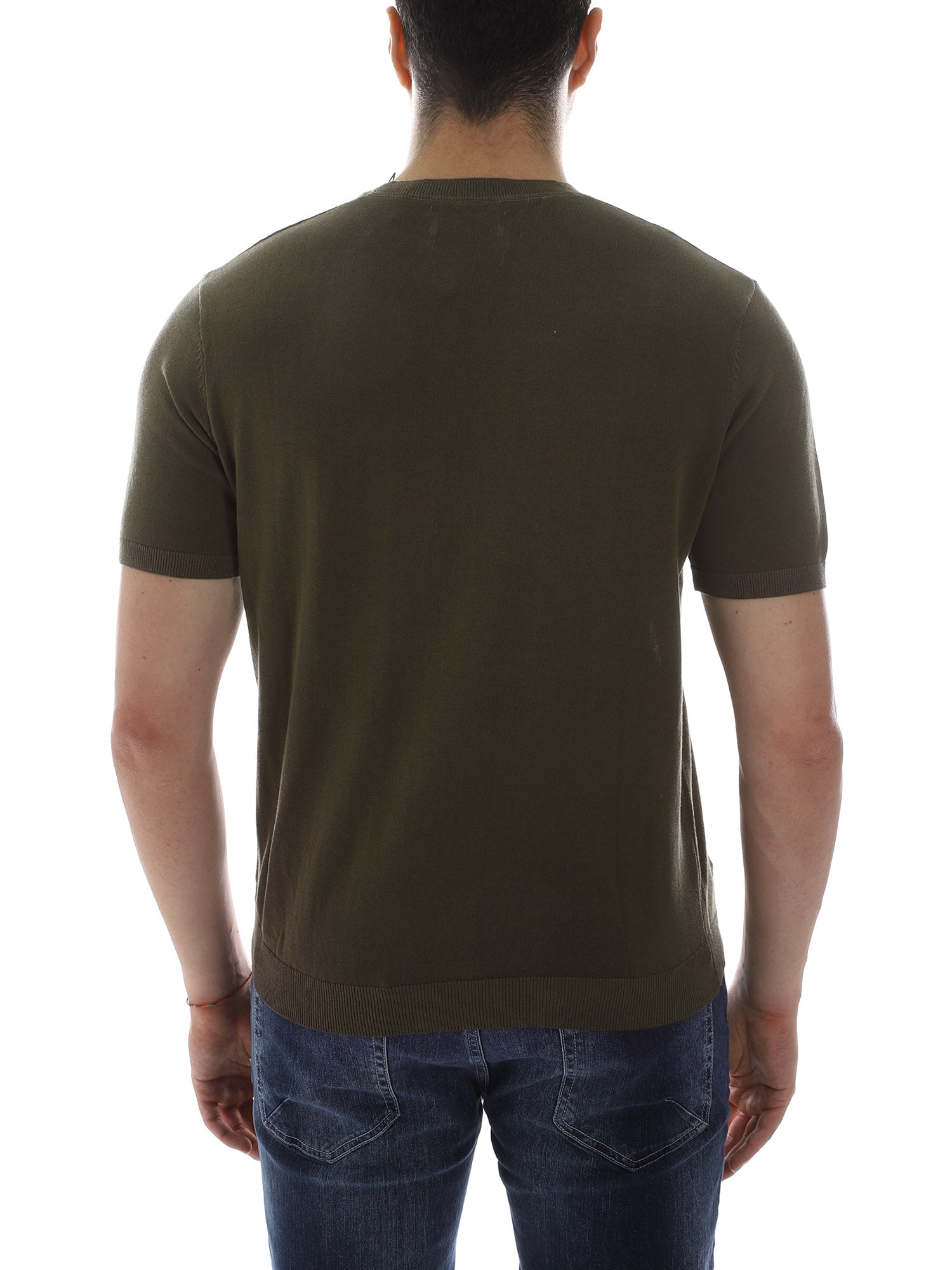 T-shirt Verde Borgoni Milano