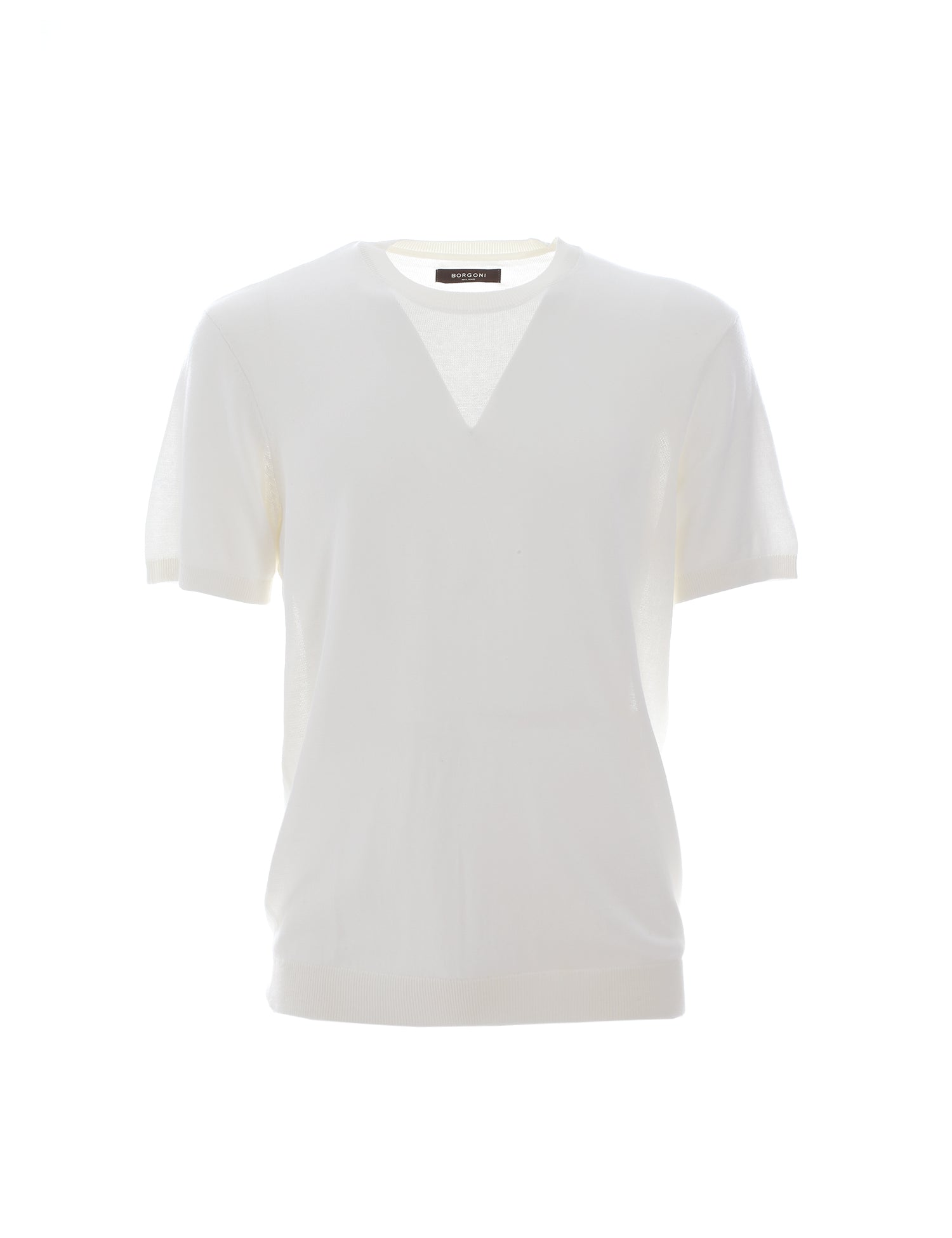 T-shirt Bianco Borgoni Milano