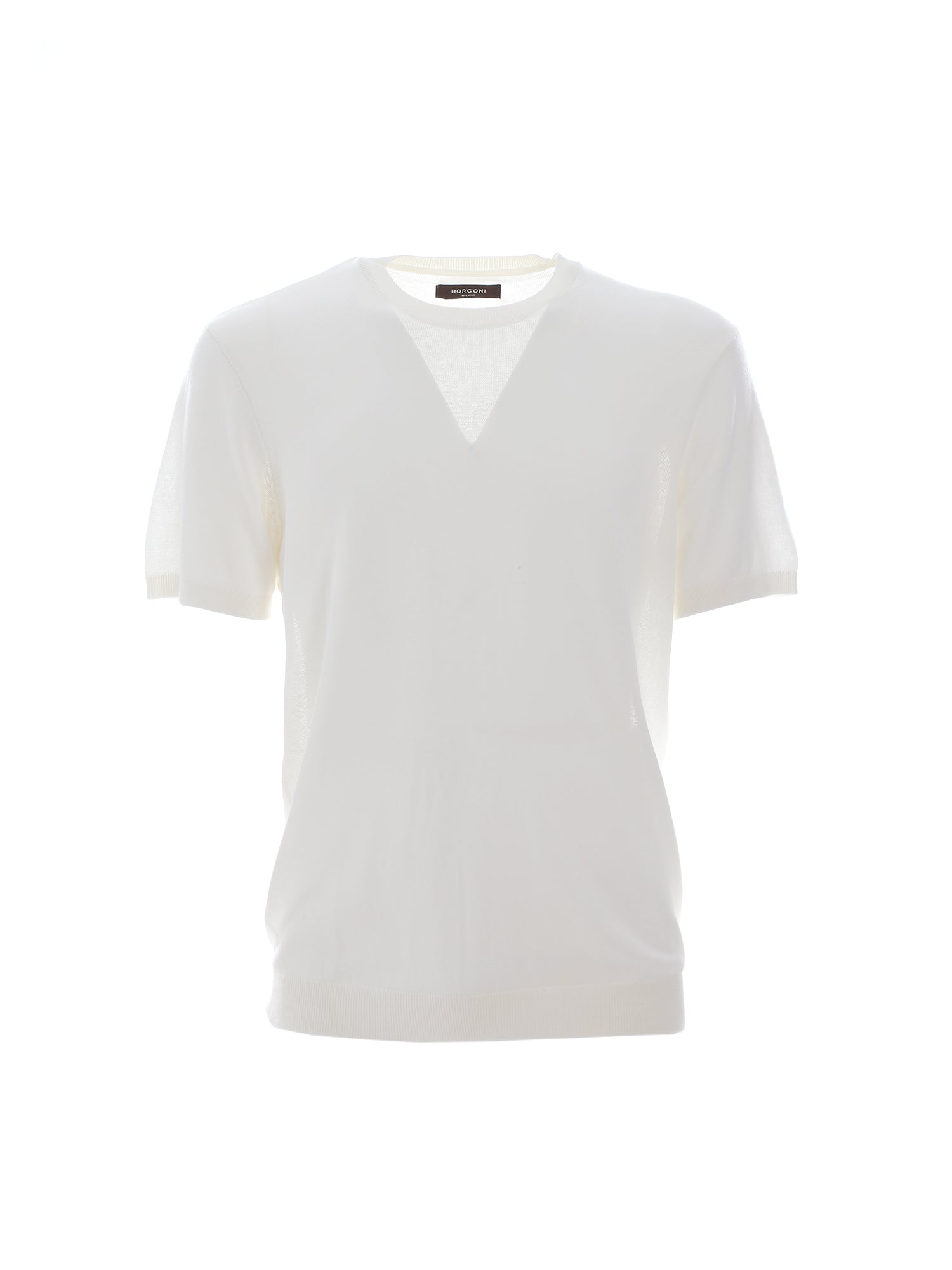 T-shirt Bianco Borgoni Milano
