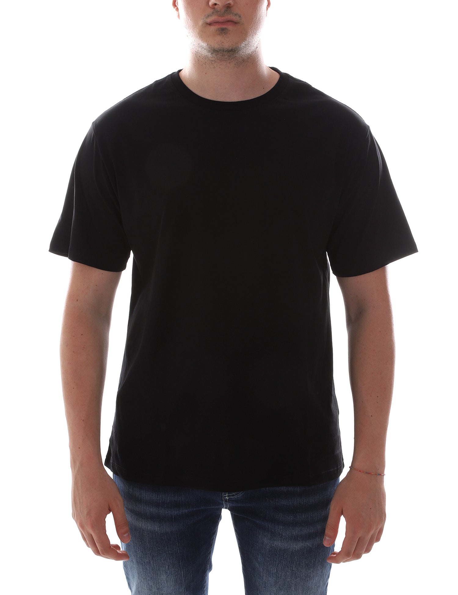 T-shirt Nero Borgoni Milano