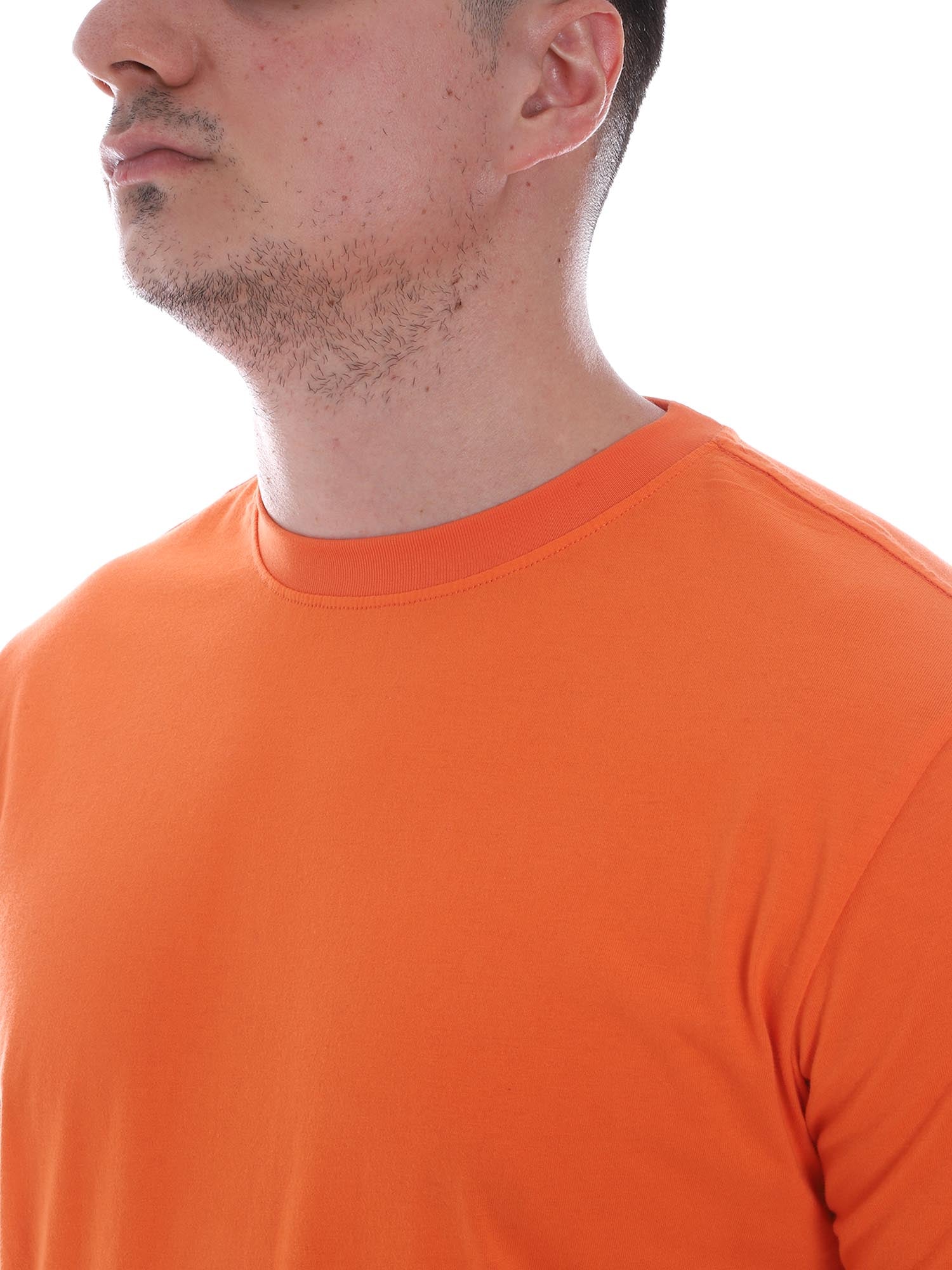 T-shirt Arancio Borgoni Milano