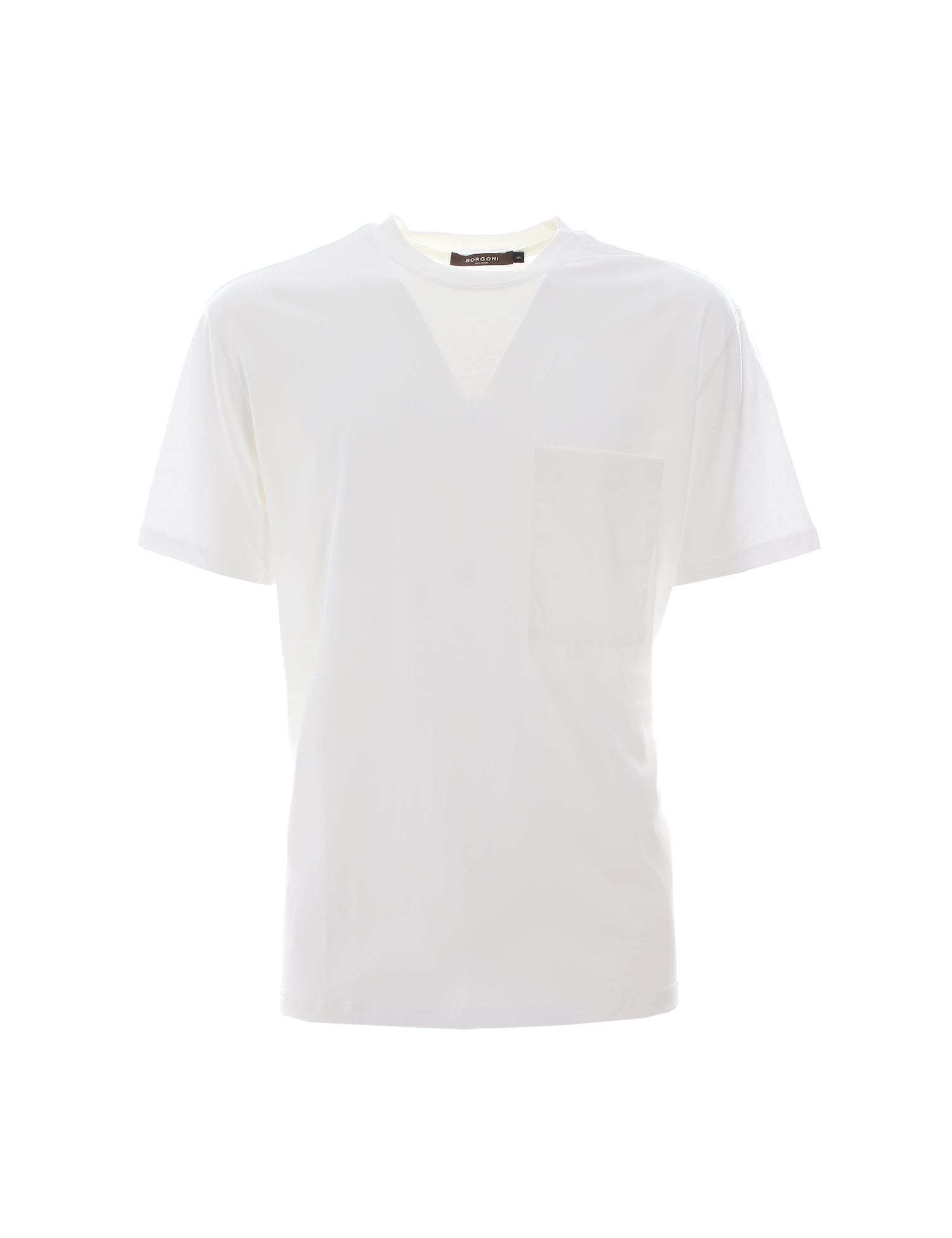 T-shirt Bianco Borgoni Milano