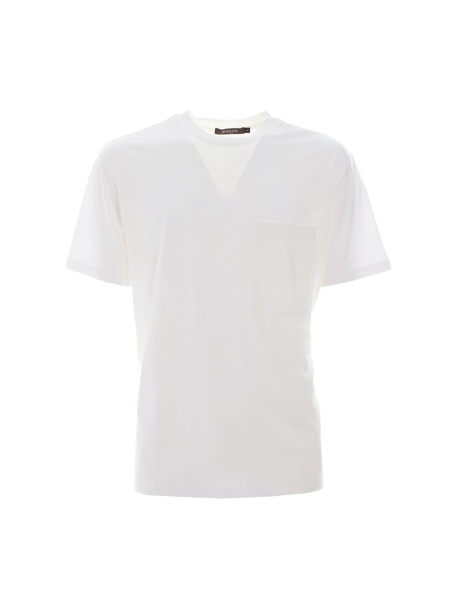 T-shirt Bianco Borgoni Milano