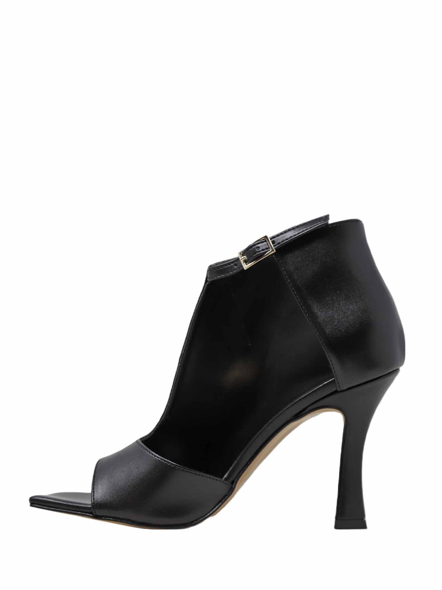 Sandali tacco Nero Grace Shoes