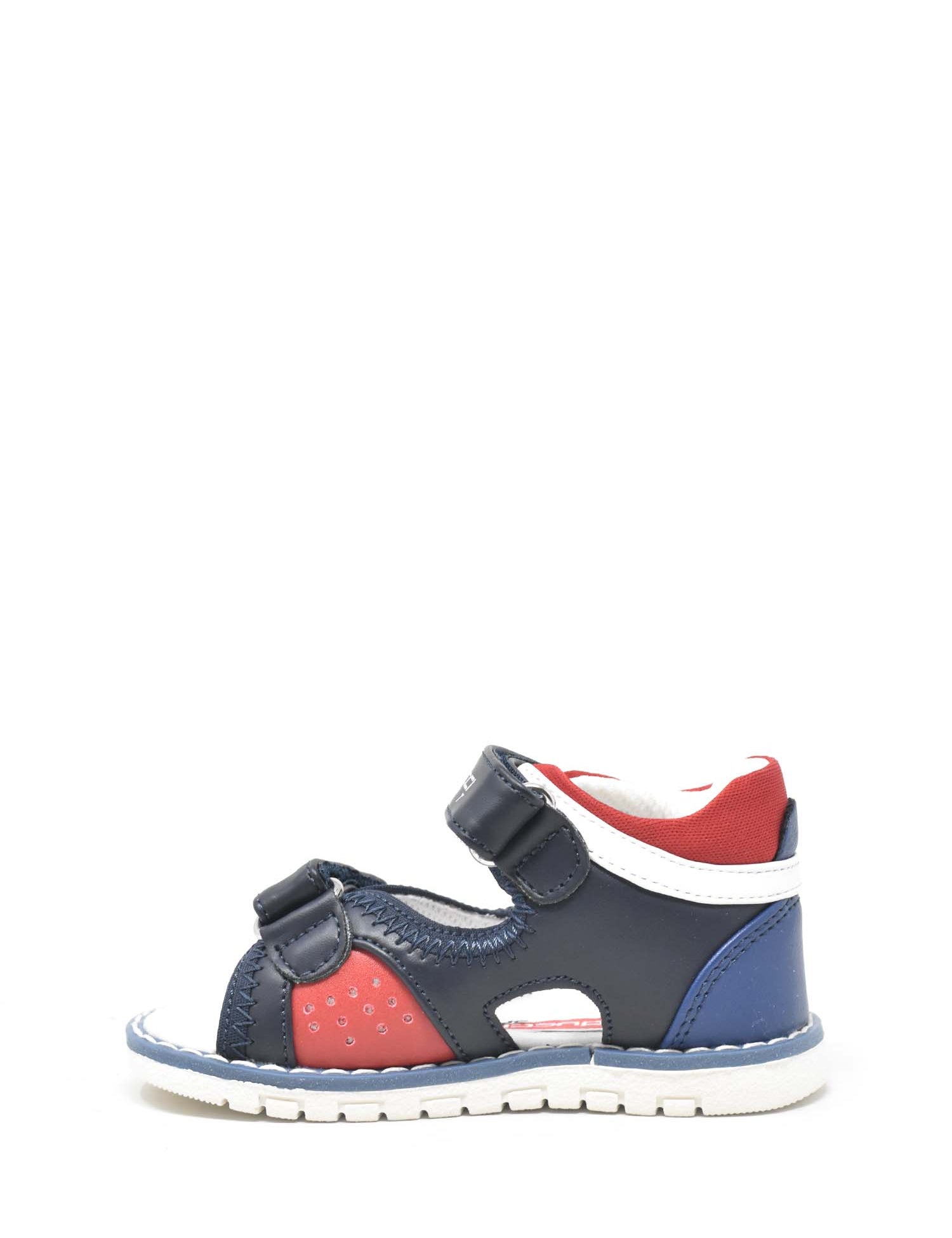 Sandali con strappi Blu Balducci