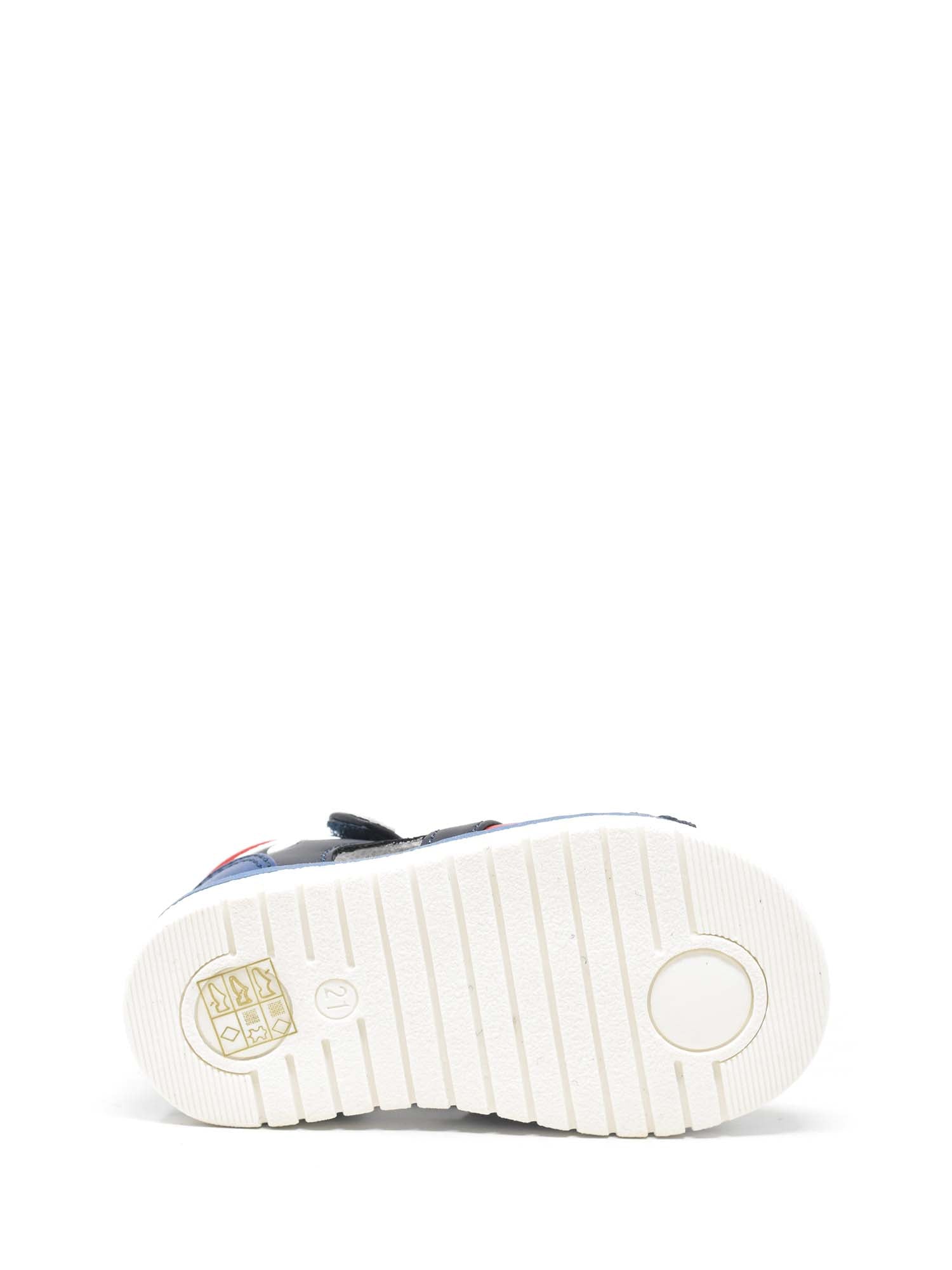 Sandali con strappi Blu Balducci