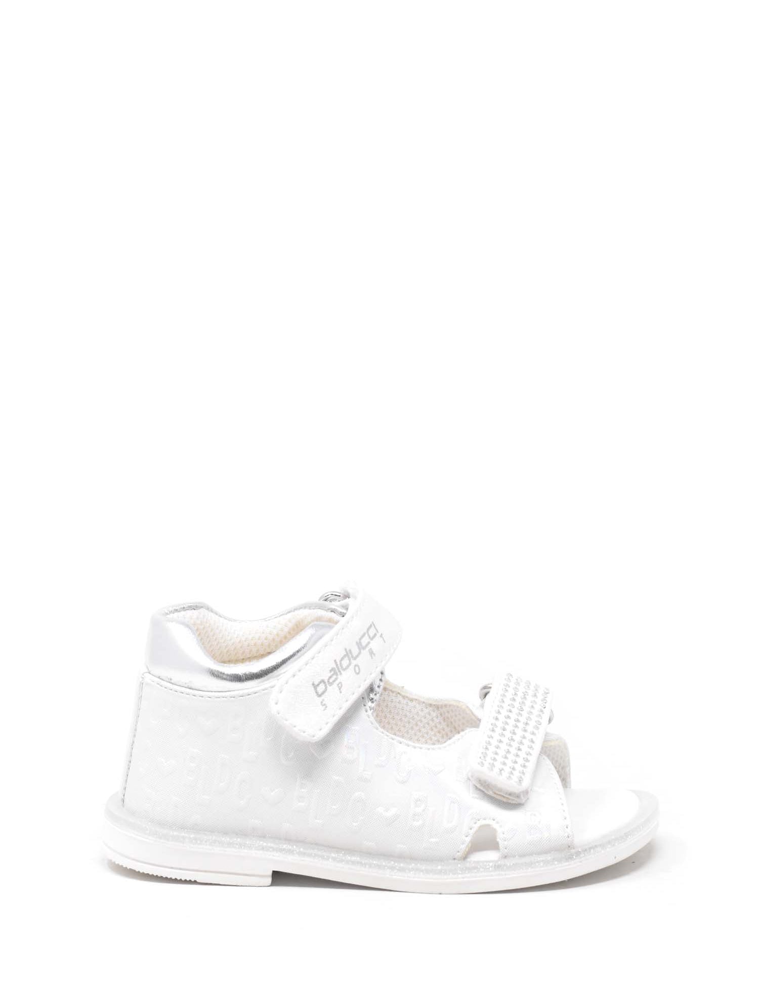 Sandali con strappi Bianco Balducci