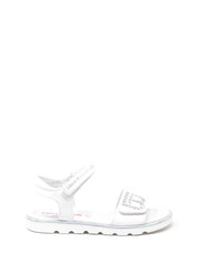 Sandali con strappi Bianco Laura Biagiotti