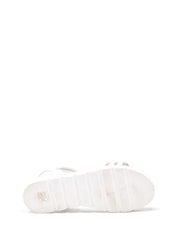 Sandali con strappi Bianco Laura Biagiotti