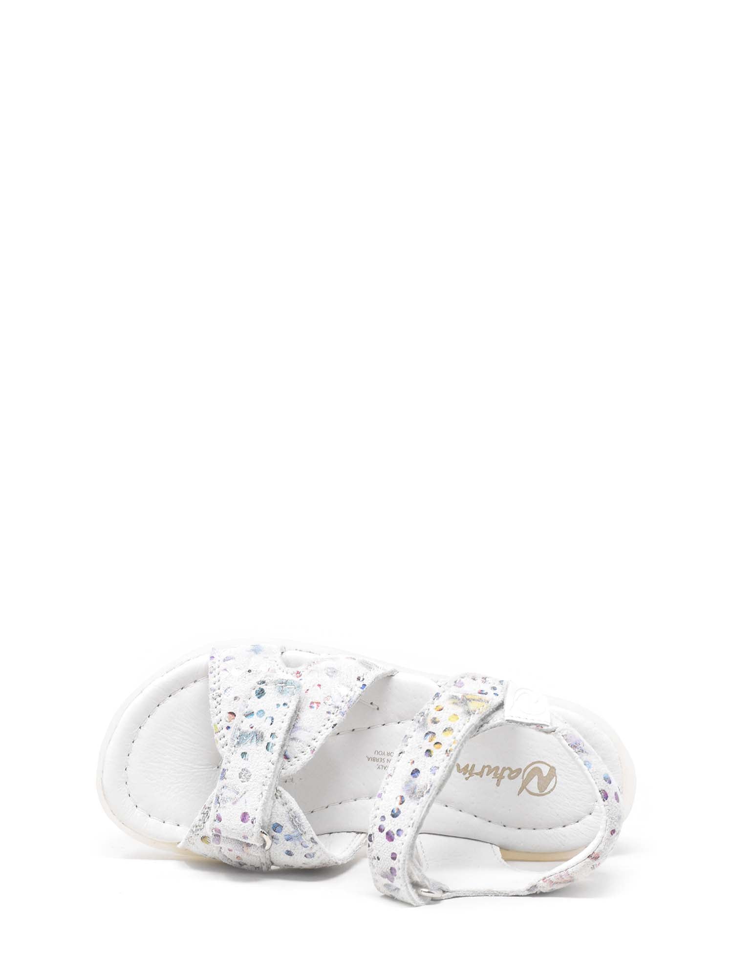 Sandali con strappi Bianco Naturino