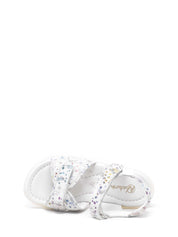 Sandali con strappi Bianco Naturino