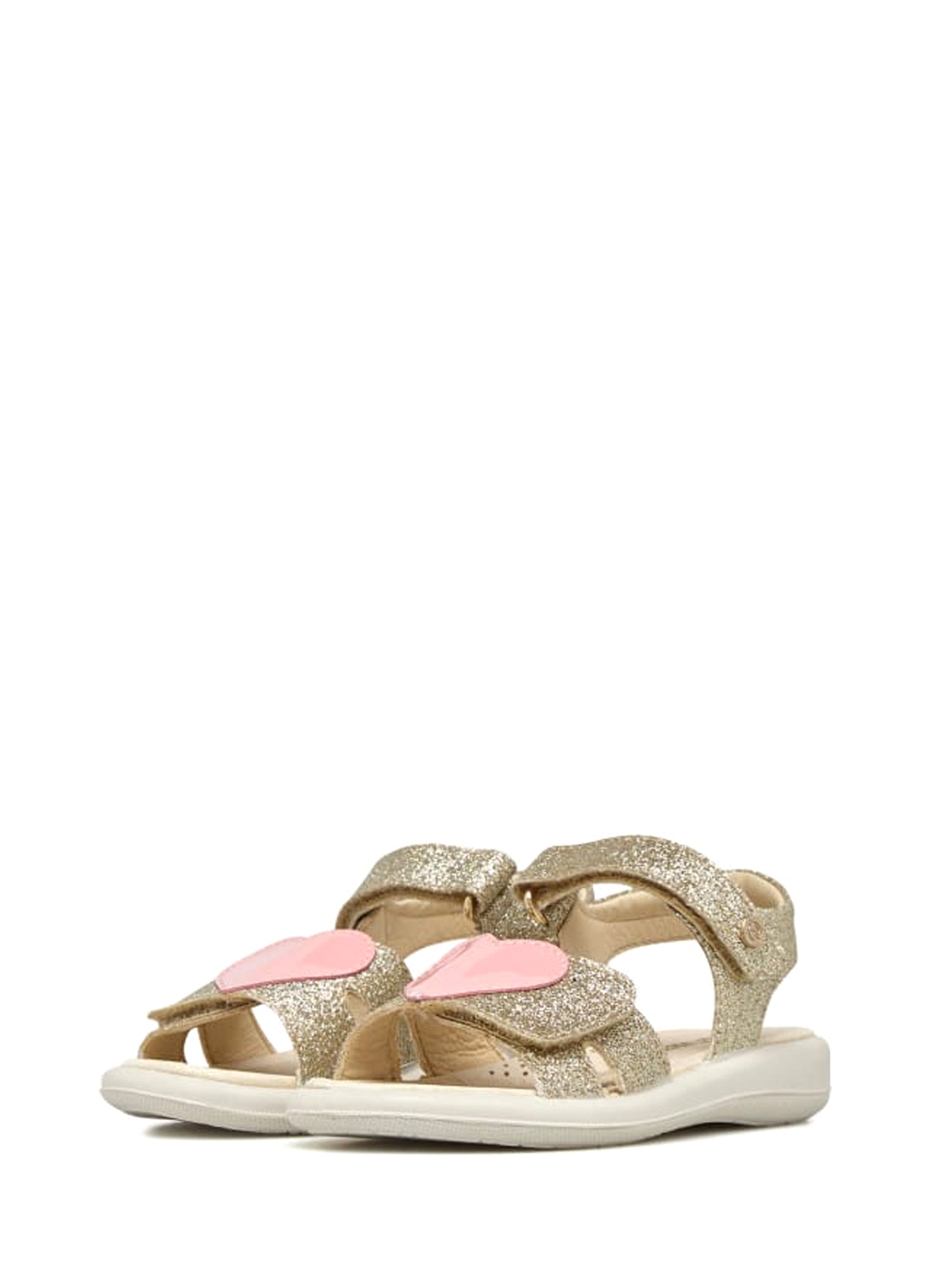 Scarpe con strappi Oro Naturino