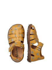 Sandali con strappi Giallo Naturino
