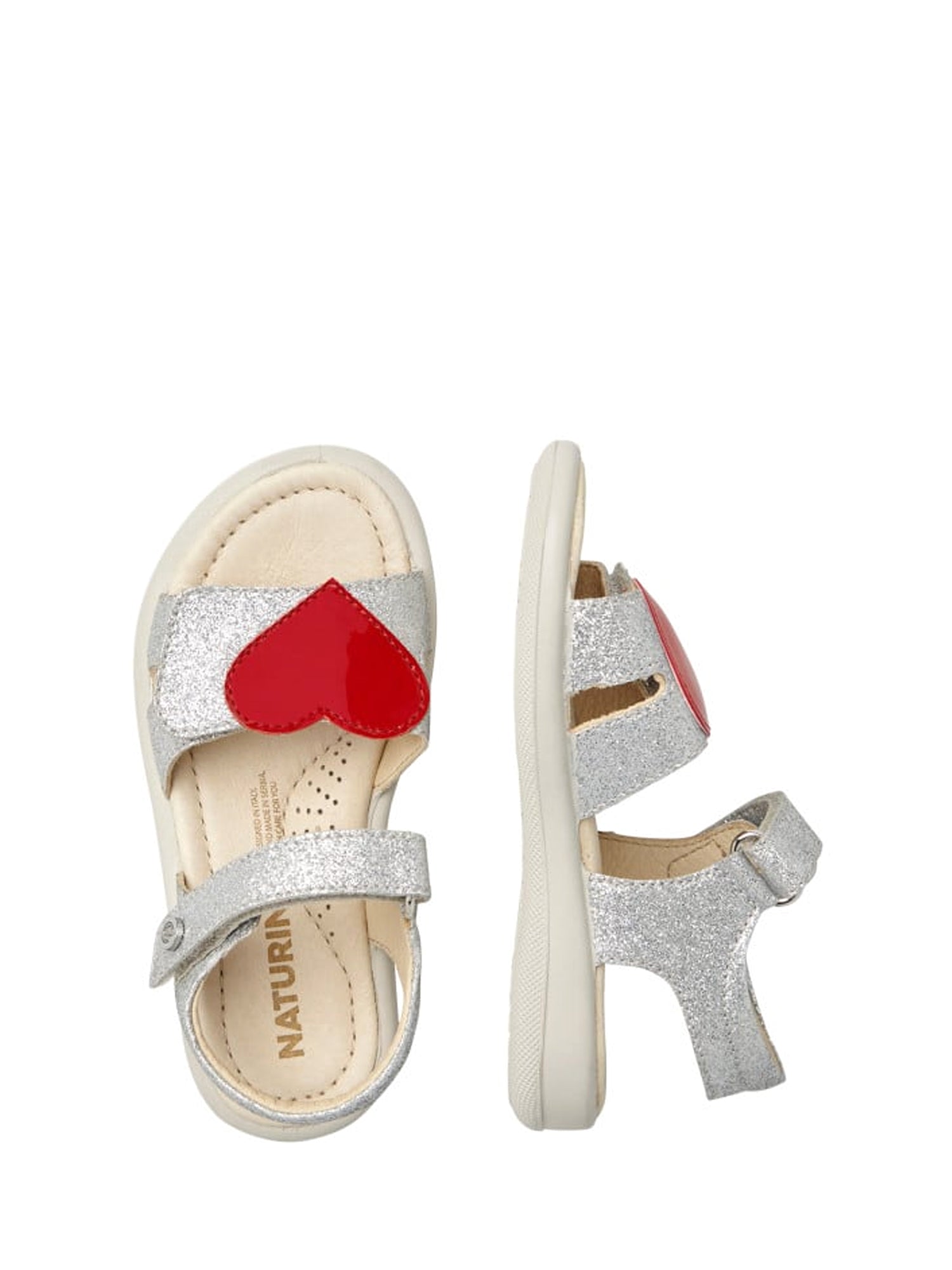 Scarpe con strappi Argento Naturino