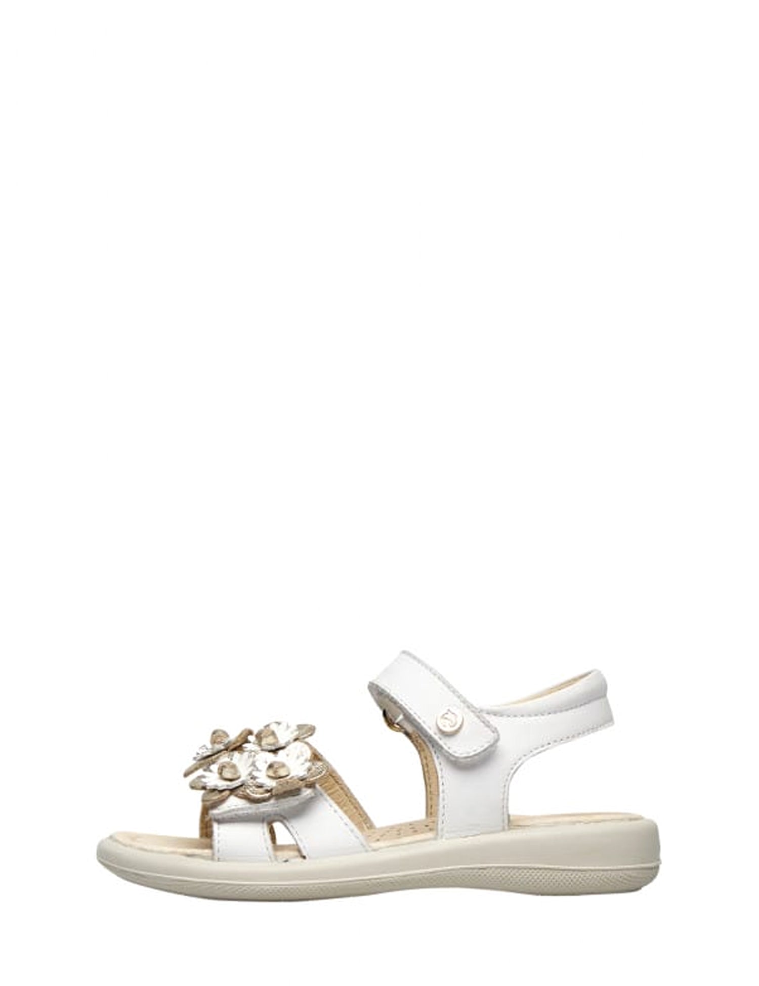 Sandali con strappi Bianco Naturino