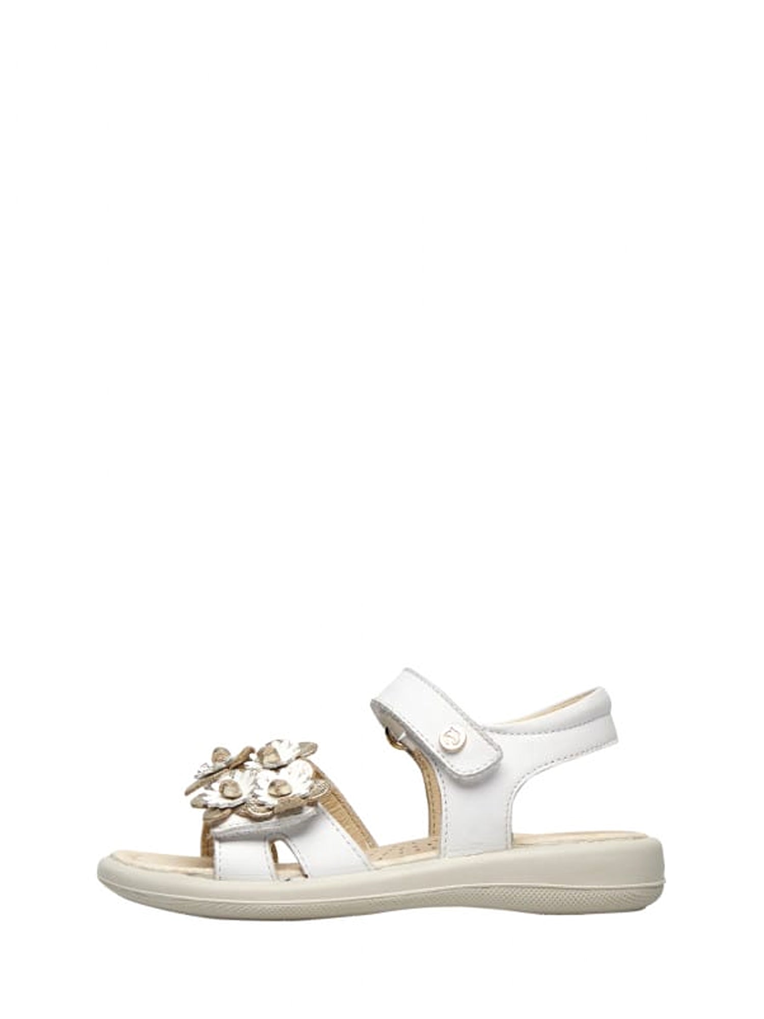 Sandali con strappi Bianco Naturino