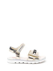 Scarpe con strappi Oro Balducci