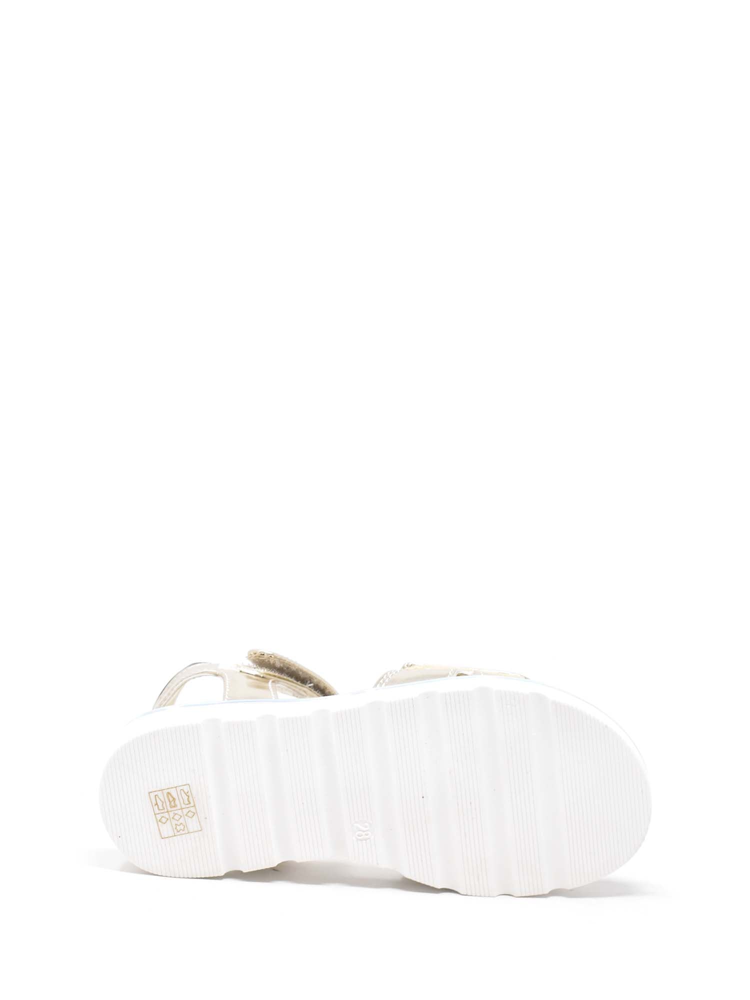 Scarpe con strappi Oro Balducci