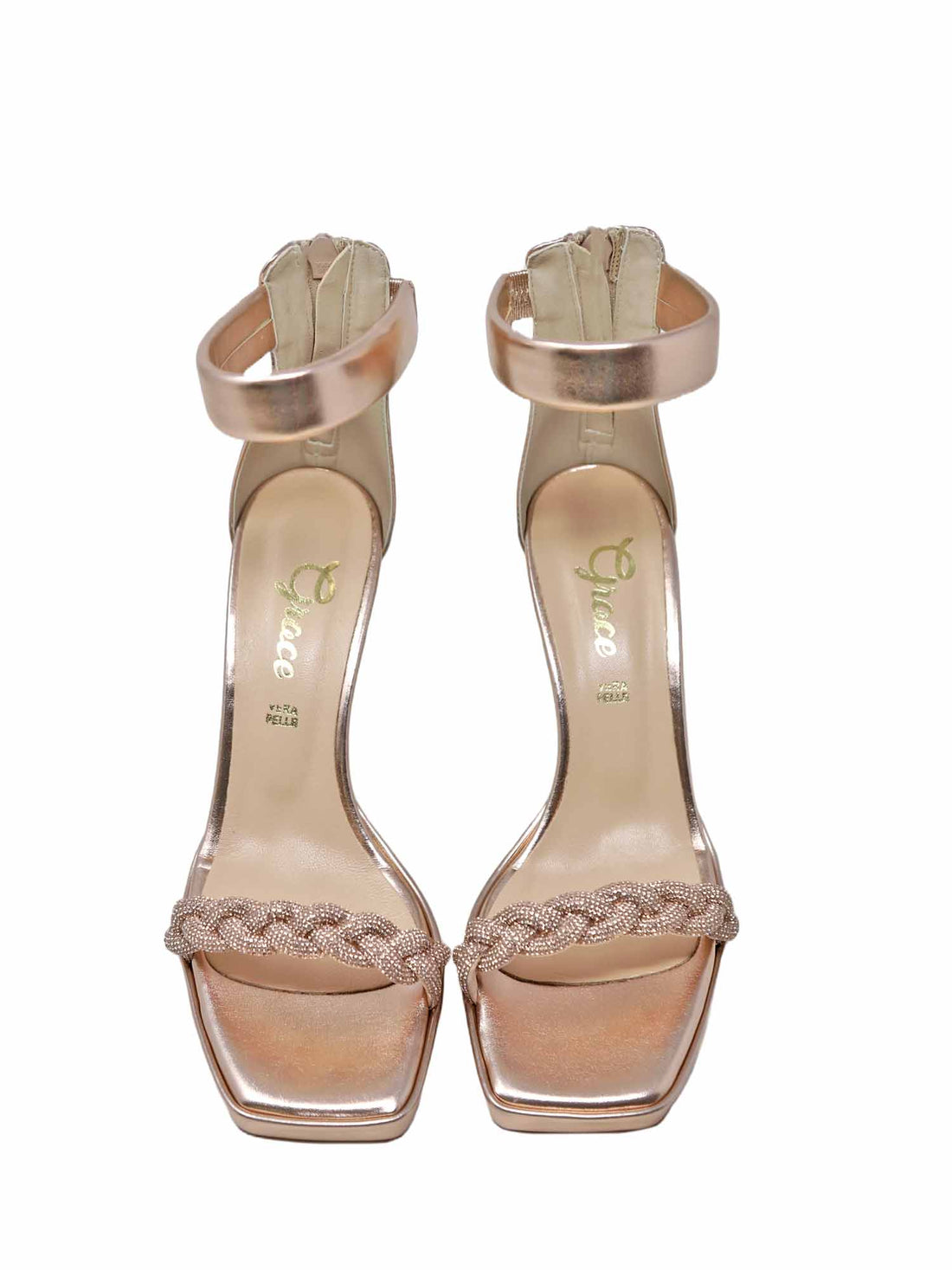 Sandali tacco Rosa Grace Shoes