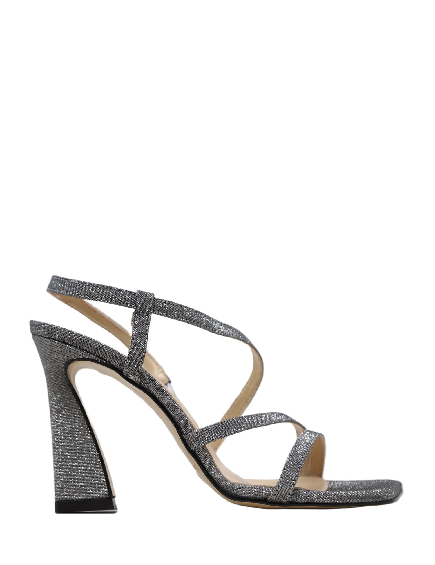 Sandali tacco Argento Grace Shoes