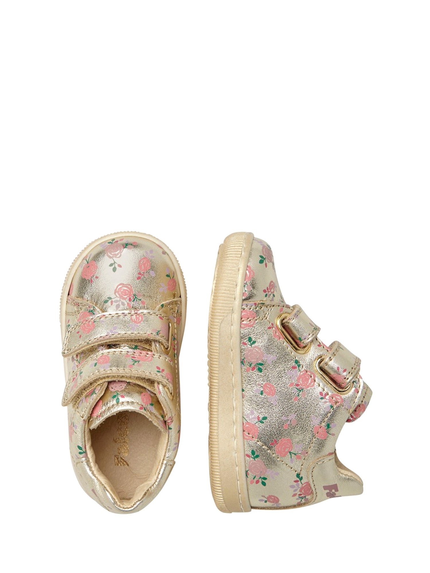 Scarpe con strappi Oro Falcotto