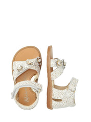 Sandali con strappi Bianco Naturino