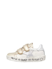 Scarpe con strappi Oro Naturino