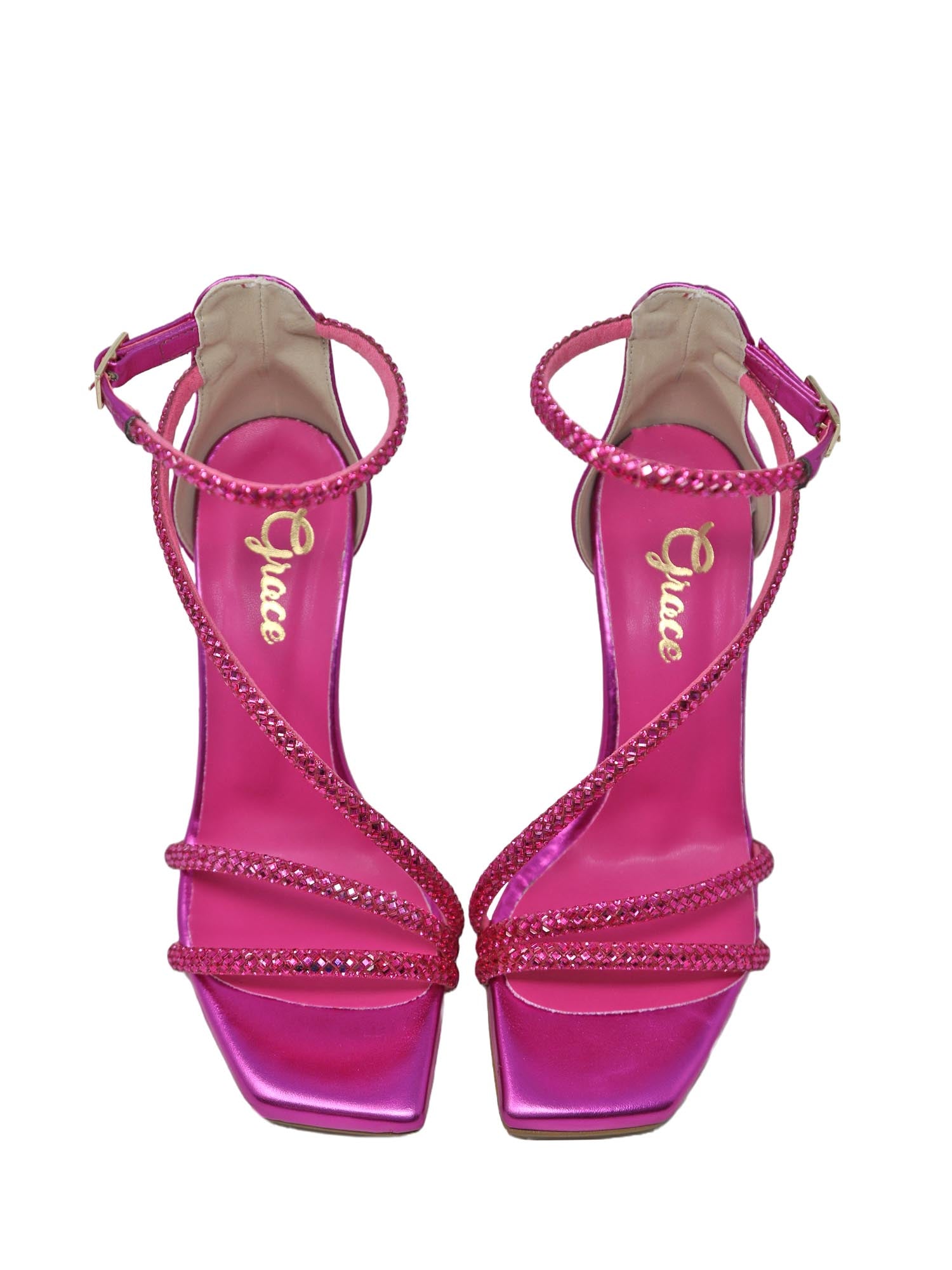 Sandali tacco Fucsia Grace Shoes