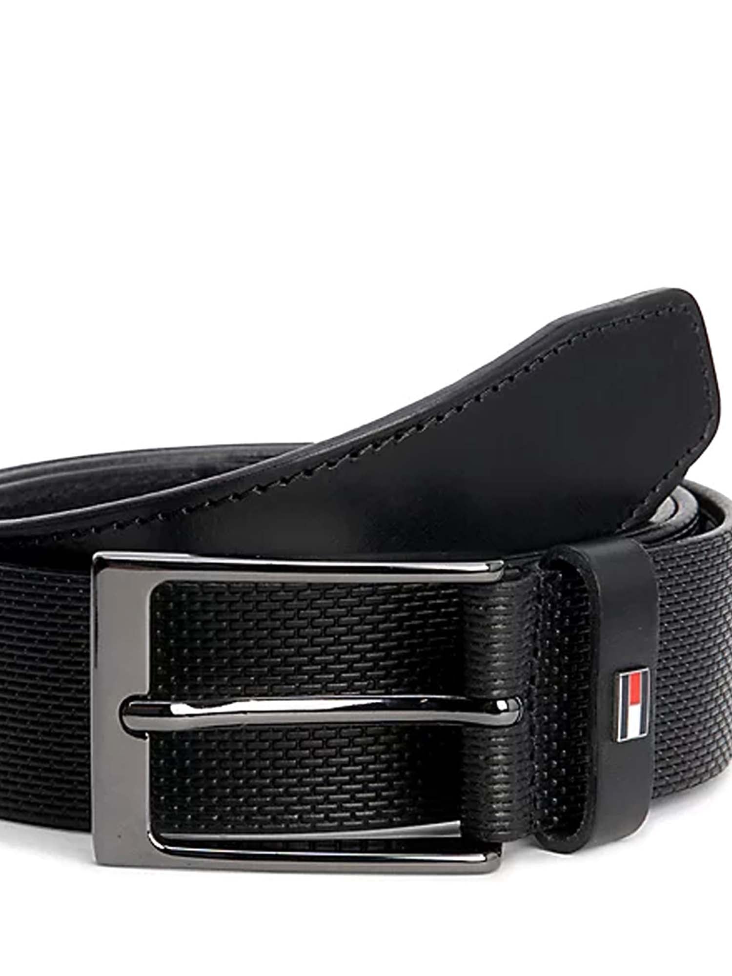 Cinture Nero Tommy Hilfiger