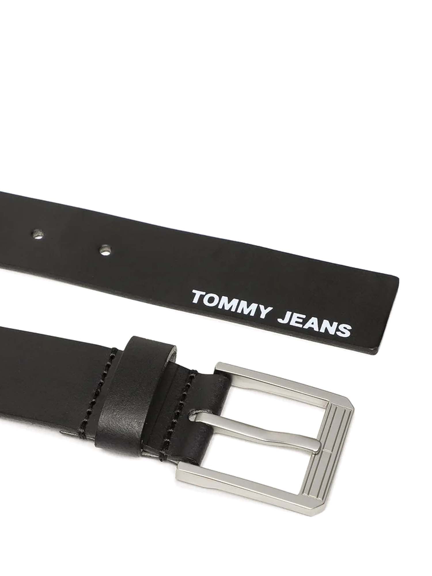 Cinture Nero Tommy Hilfiger