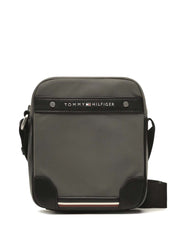 Tracolla Grigio Tommy Hilfiger
