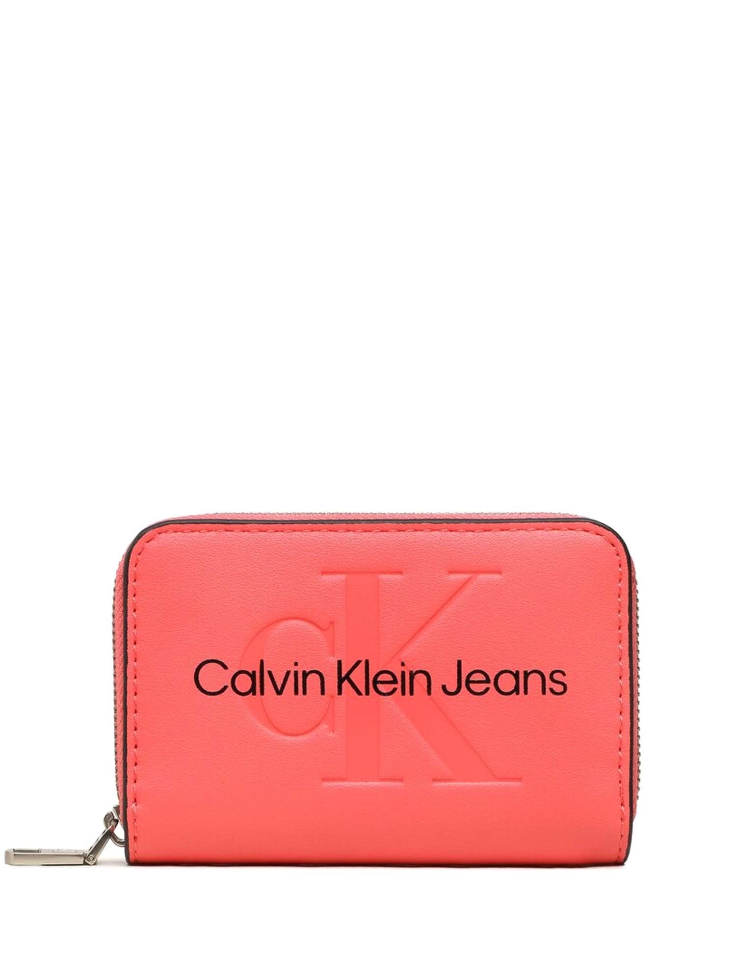 Portafogli Rosso Calvin Klein Jeans