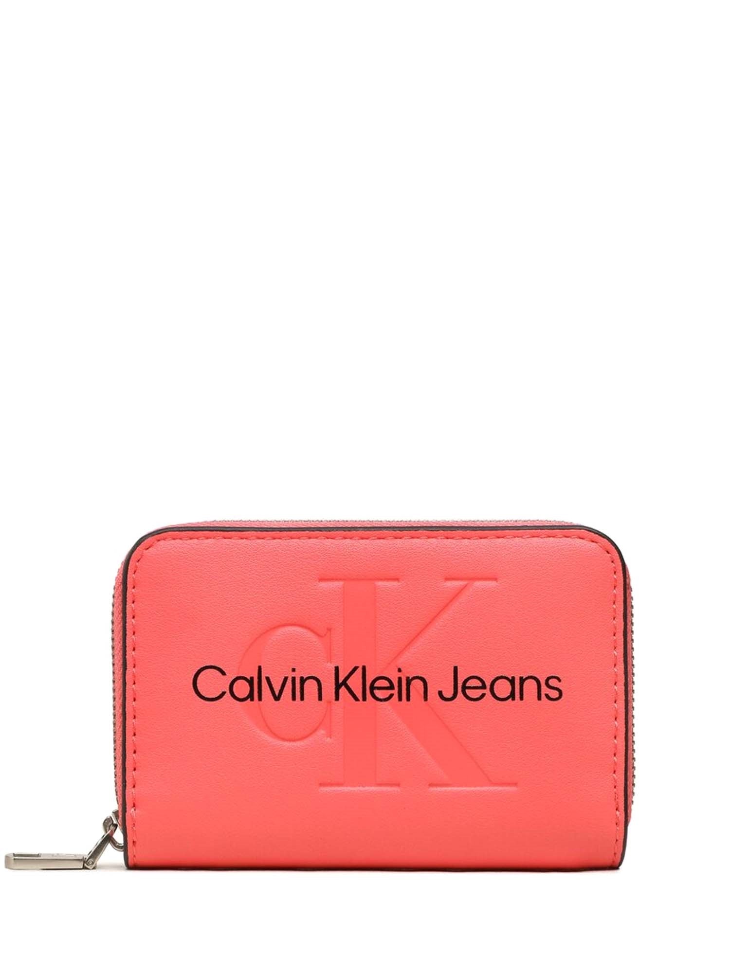 Portafogli Rosso Calvin Klein Jeans