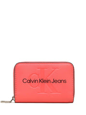Portafogli Rosso Calvin Klein Jeans