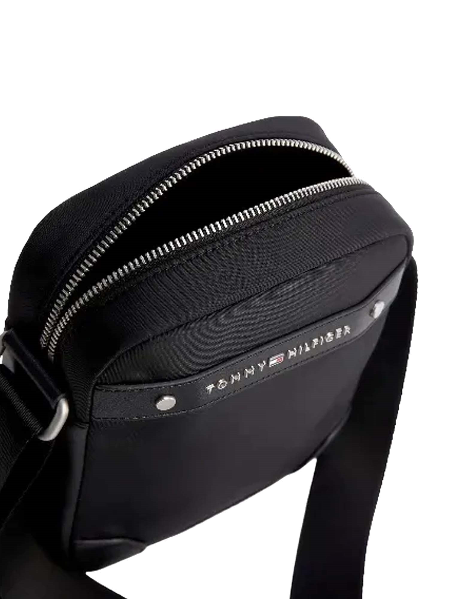 Tracolla Nero Tommy Hilfiger