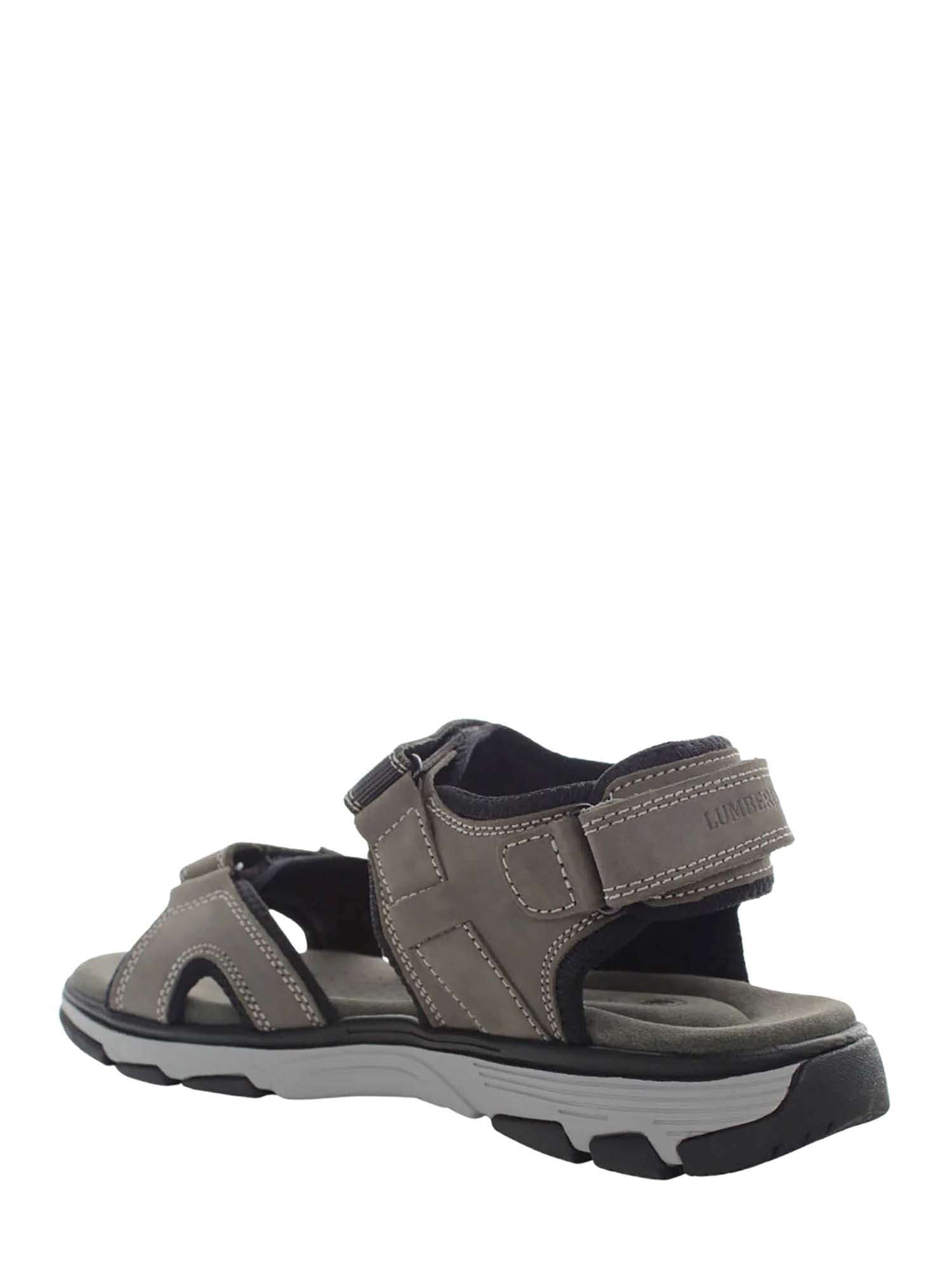 Sandali con strappi Grigio Lumberjack