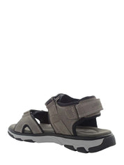 Sandali con strappi Grigio Lumberjack