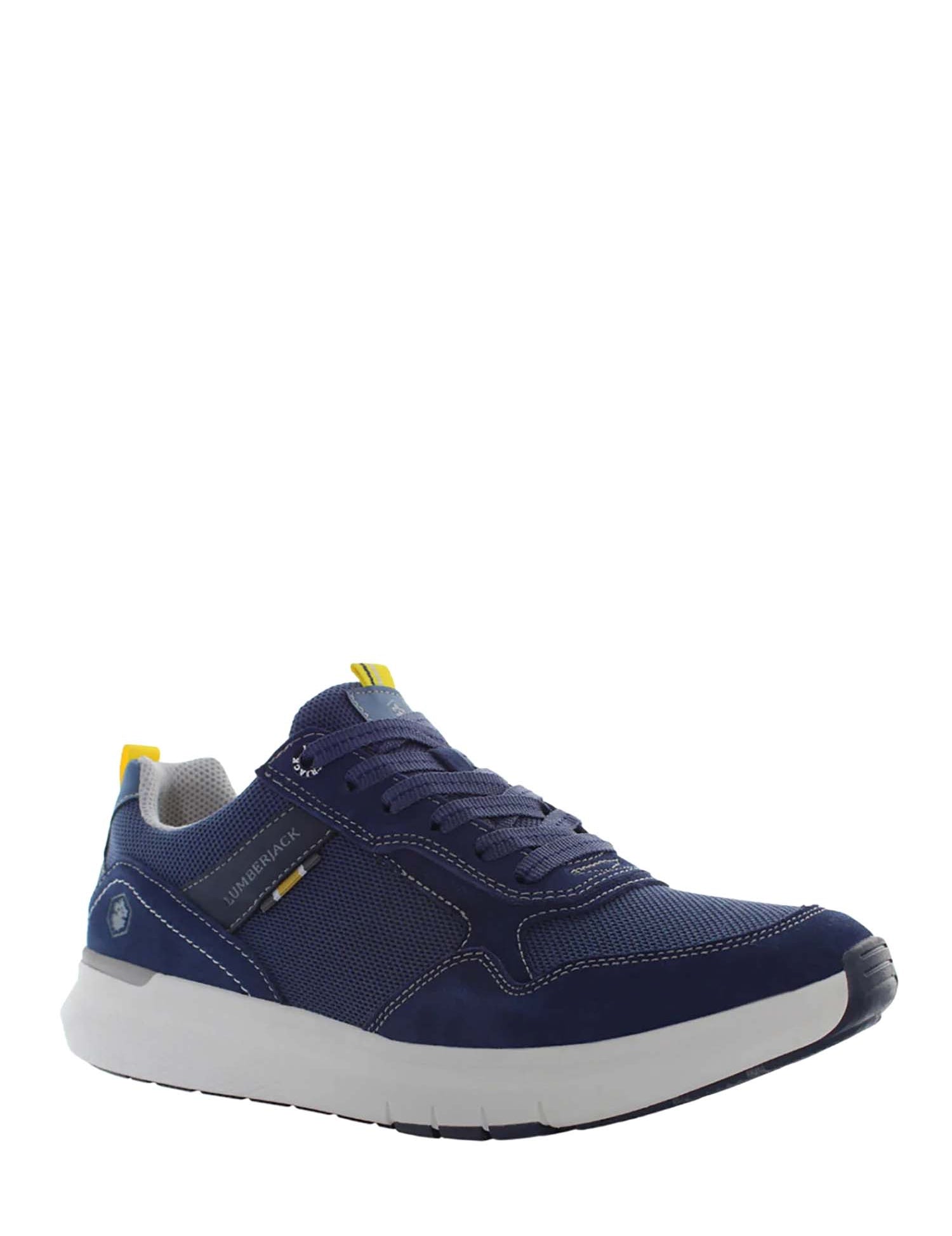 Sneakers Blu Giallo Lumberjack