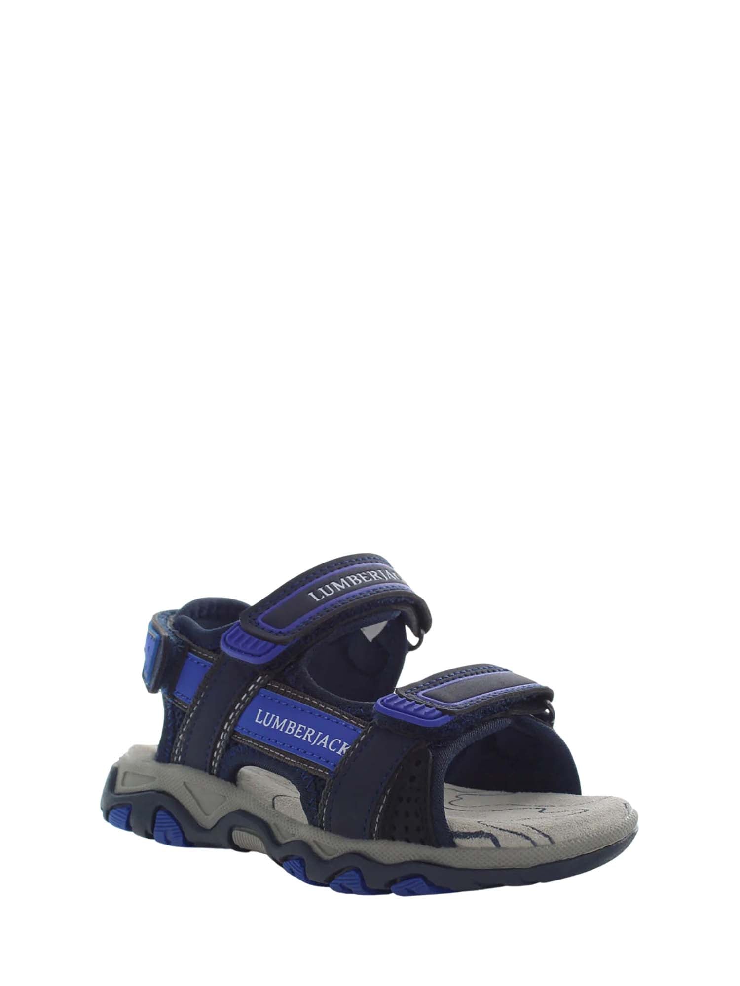 Sandali con strappi Blu Lumberjack