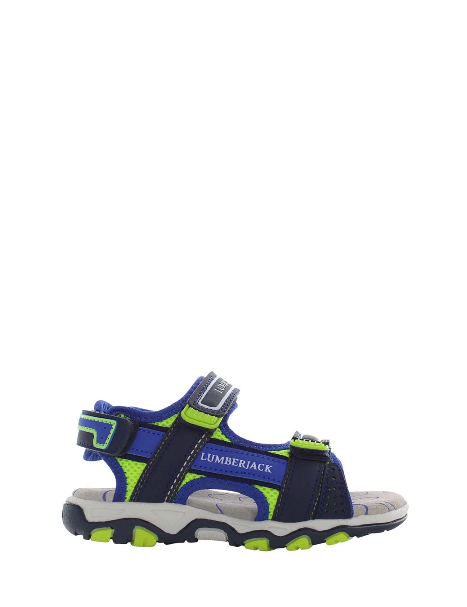 Sandali con strappi Blu Verde Lumberjack