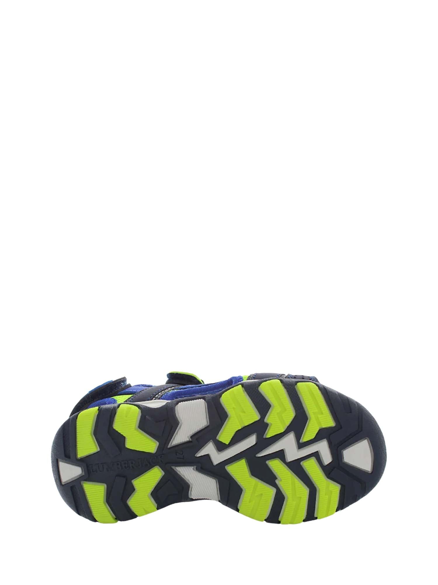 Sandali con strappi Blu Verde Lumberjack