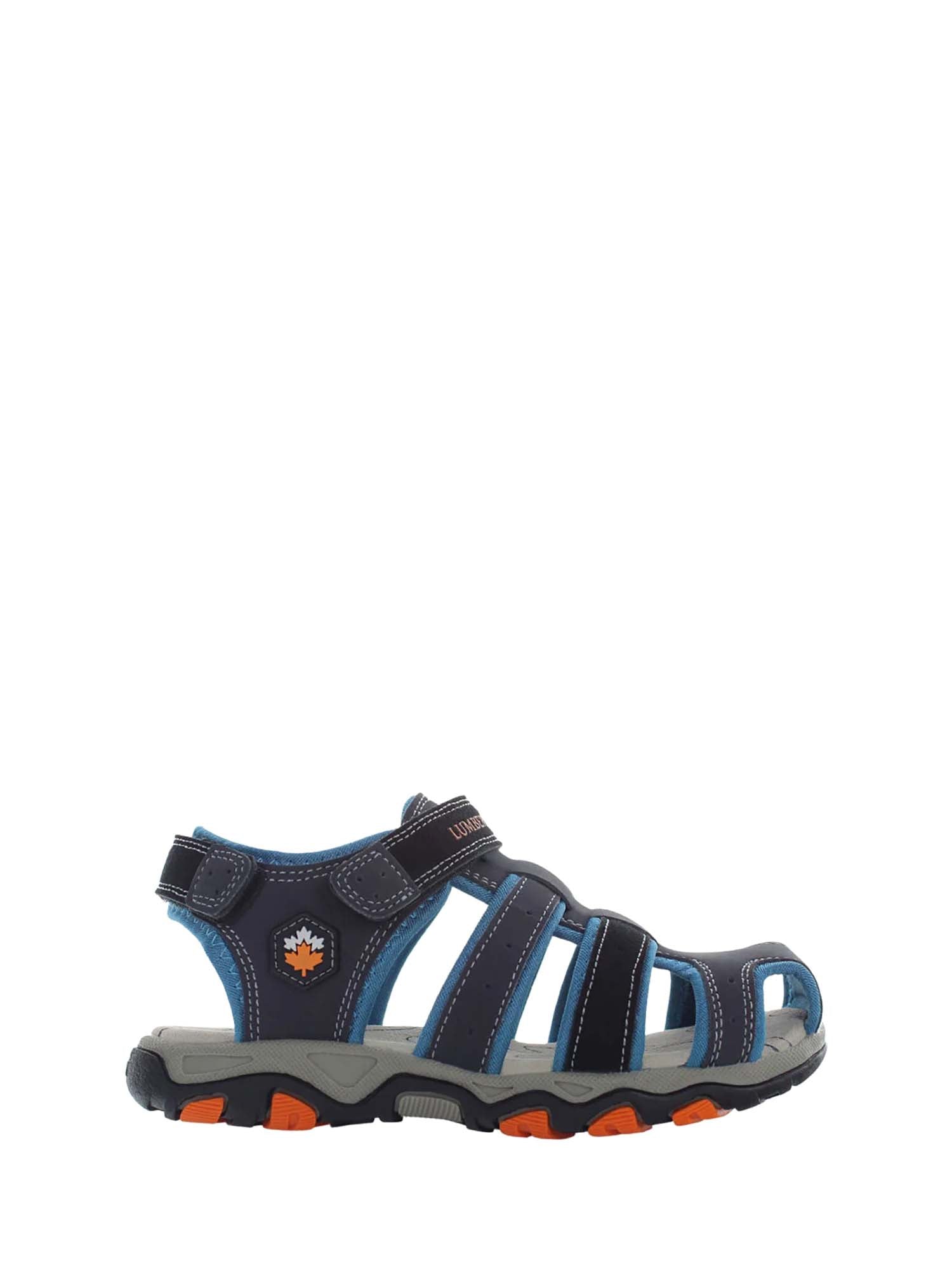 Sandali con strappi Blu Celeste Lumberjack