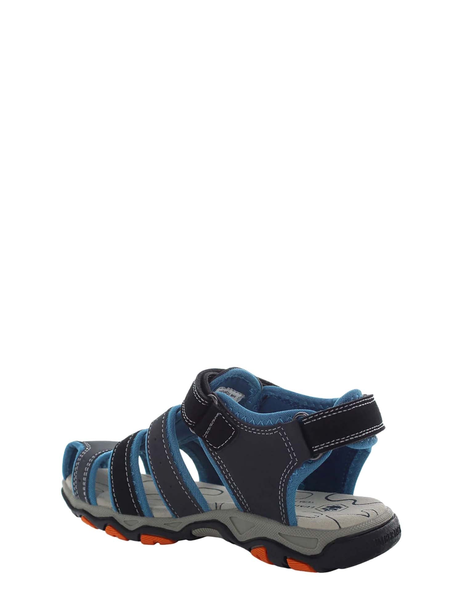 Sandali con strappi Blu Celeste Lumberjack