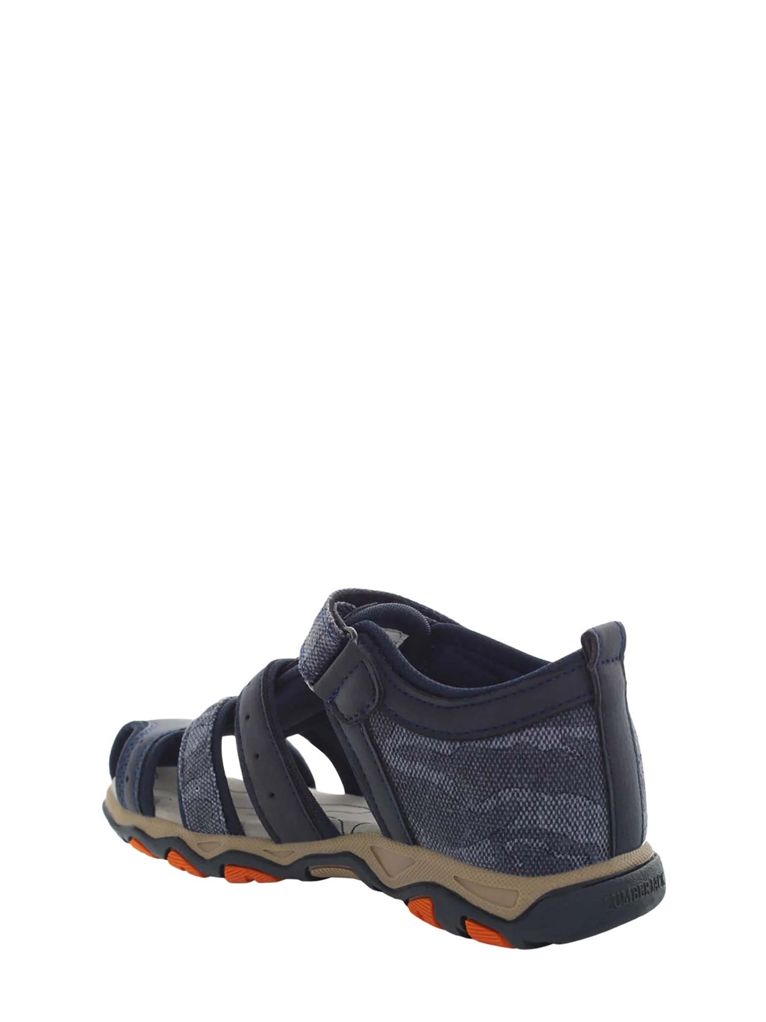 Sandali con strappi Blu Arancione Lumberjack