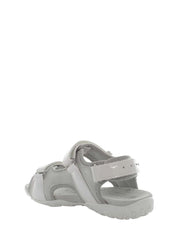 Sandali con strappi Bianco Argento Lumberjack