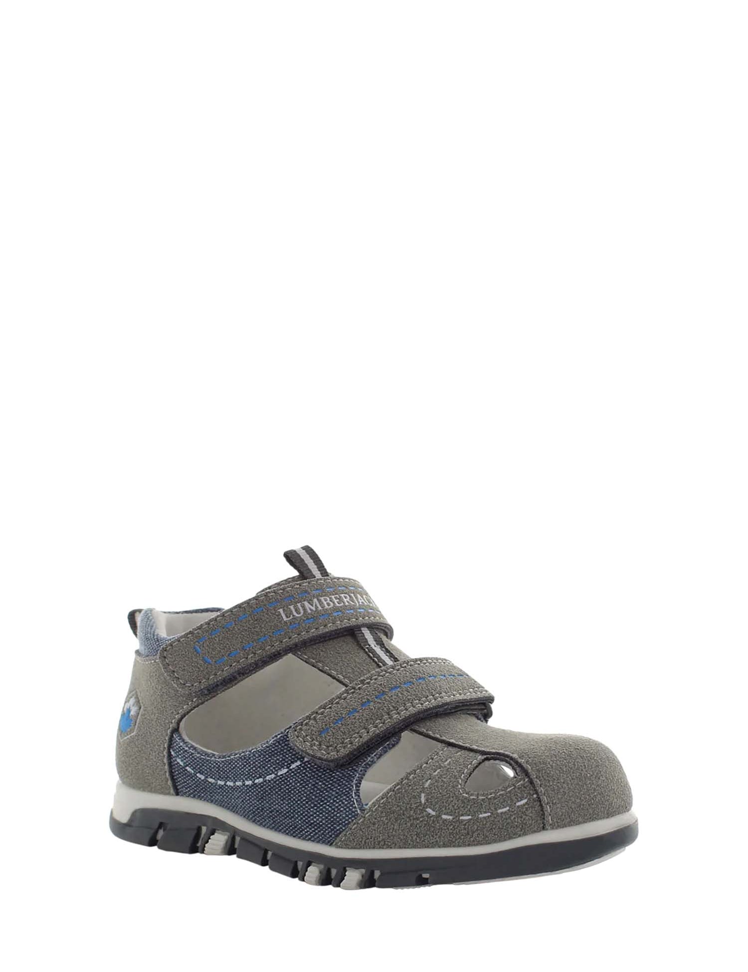 Sandali con strappi Grigio Blu Lumberjack