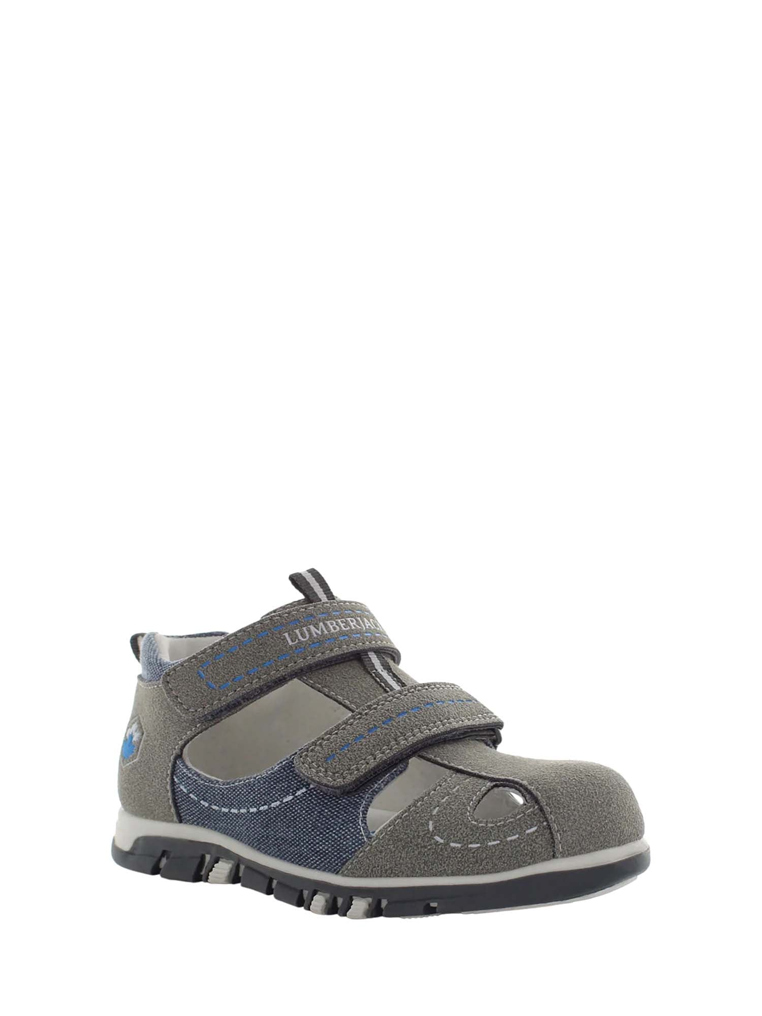 Sandali con strappi Grigio Blu Lumberjack