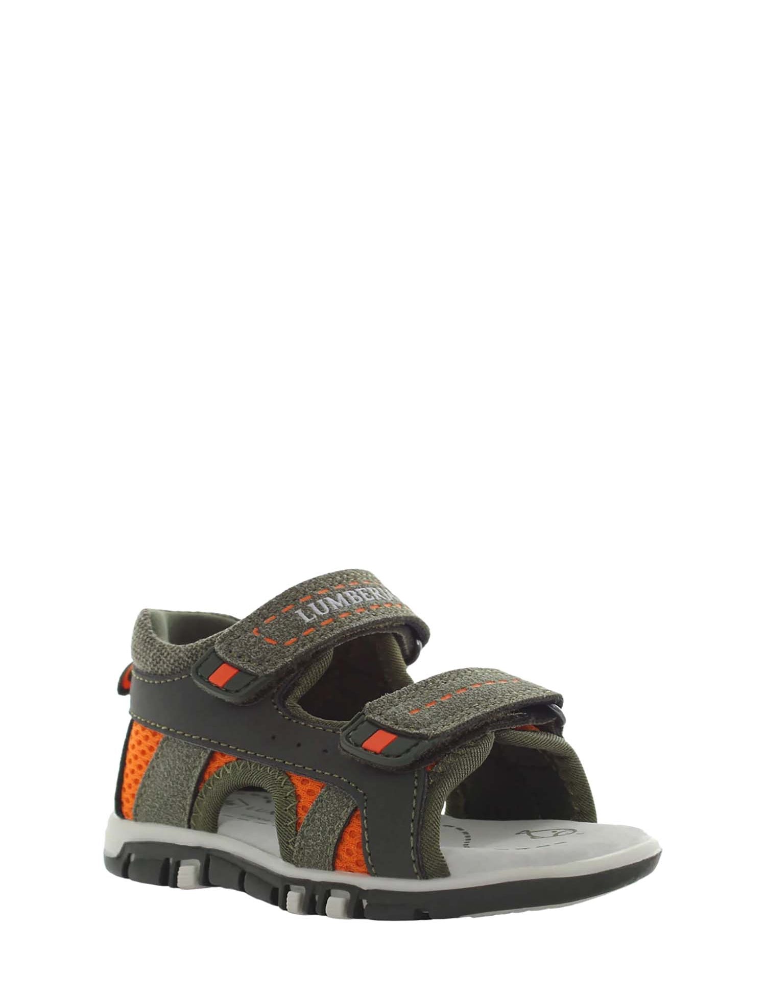 Sandali con strappi Verde Lumberjack